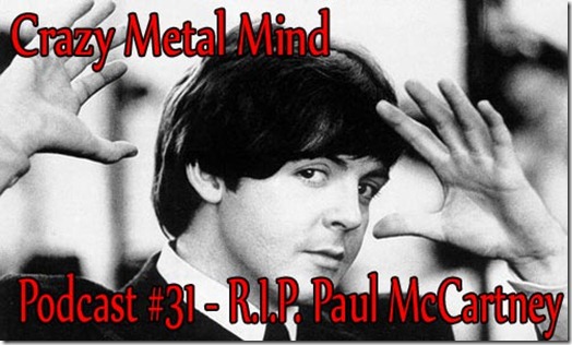 Imagem Podcast #31 - RIP Paul McCartney