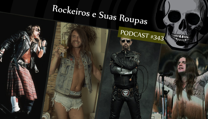 roupas de rockeiros